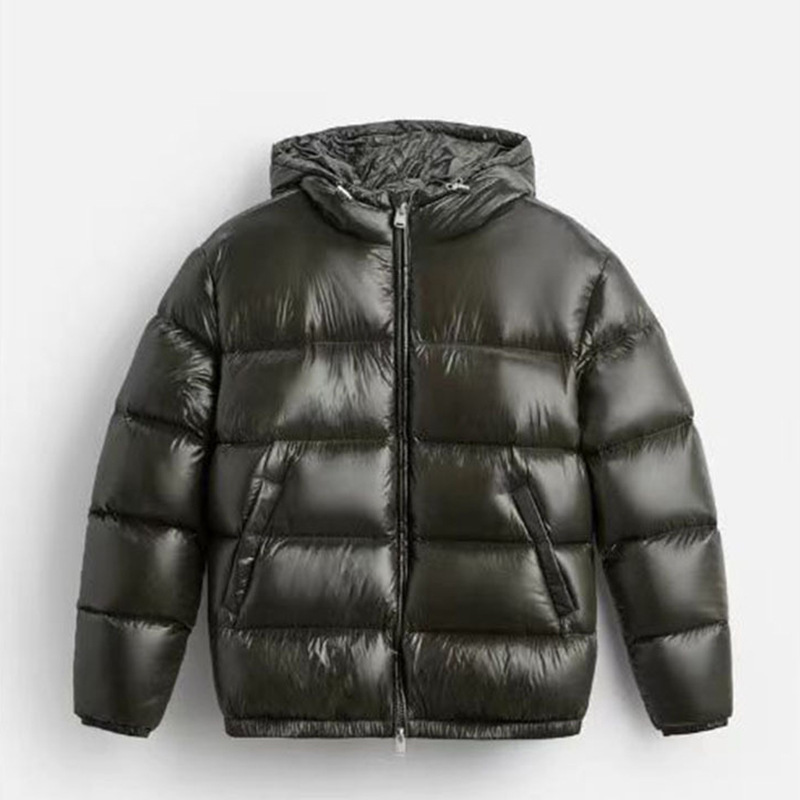 2024 Winter New Black Hooded Cotton Jacket for Men and Women, Cross-Border Casual Versatile Padded Jacket, Warm Coat 2024 Winter New Black Hooded Cotton Jacket for Men and Women, Cross-Border Casual Versatile Padded Jacket, Warm Coat