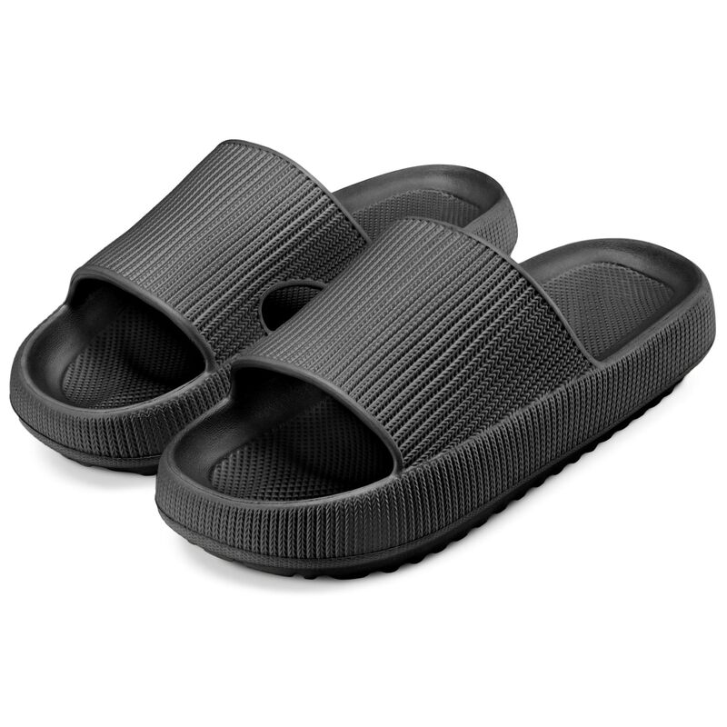 Pillow Slippers Women Sandals Home Men's Bathroom Shower Shoes Thick Sole Comfortable Lightweight Non-Slip Indoor and Outdoor Pillow Slippers Women Sandals Home Men's Bathroom Shower Shoes Thick Sole Comfortable Lightweight Non-Slip Indoor and Outdoor