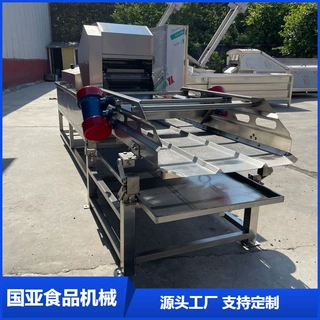 薯条薯片油炸线 鸡排油炸流水线 江米条油炸线 全自动油炸机
