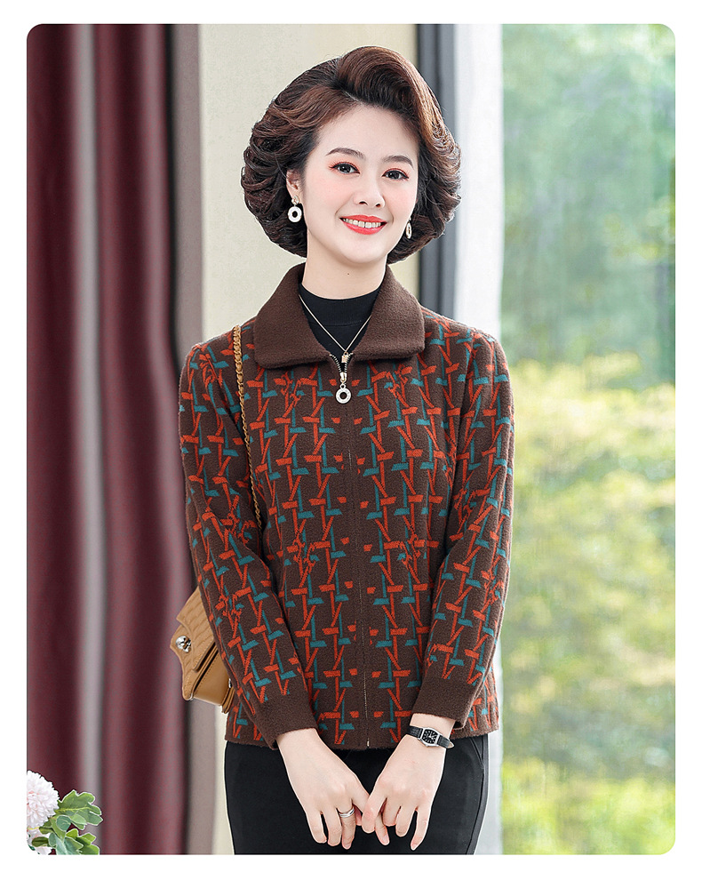 D7249 1080K ÁO KHOÁC NỮ TONTDI DÁNG DỘNG MÙA XUÂN THU ĐÔNG TRUNG NIÊN THỜI TRANG NỮ G03 SẢN PHẨM MỚI