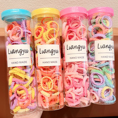 Children's elastic bands that do not hurt hair, baby high elasticity hair tie, girl hair accessories, canisters for hair ties, headbands for little girls, hair accessories