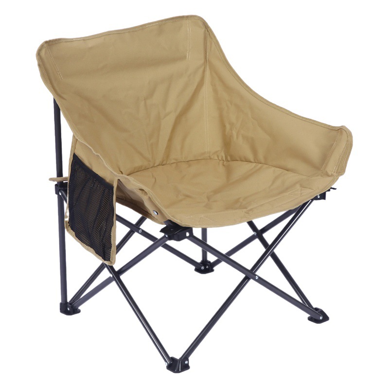 En stock portátil camping equipo picnic barbacoa taburete pesca plegable silla trasera plegable al aire libre silla luna