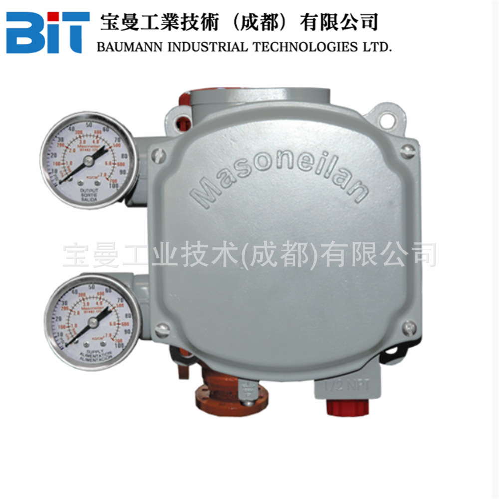 美国Masoneilan梅索尼兰阀门定位器SVI1000G带压力表HART本安磁座