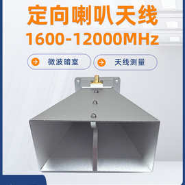 ANTSYM 1.6-12G喇叭天线超宽带双脊EMC电磁兼容测试 L-KU波段定向