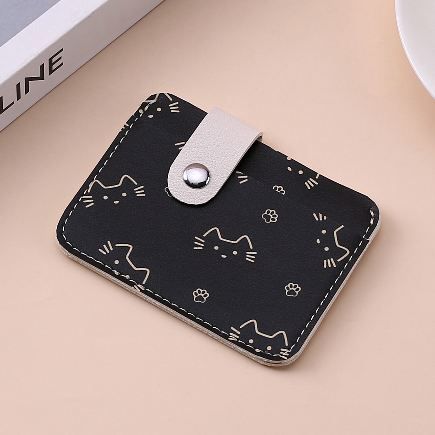 Bolsas de tarjetas de gran capacidad de tarjetas transfronterizas, bolsas de tarjetas pequeñas, bolsas de tarjetas de mujeres, bolsas de tarjetas de cuero pu, bolsas de tarjetas al por mayor.