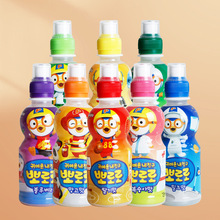 啵樂樂兒童飲料韓國Pororoer啵啵樂混合果味飲品整箱24瓶飲料批發