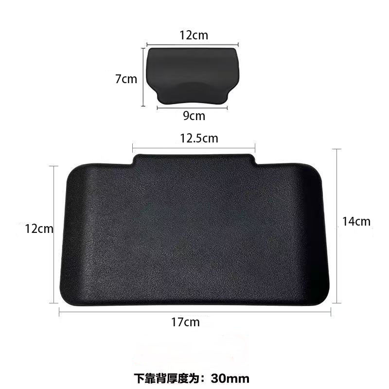 Pu Foam Self-Skinning Motorcycle Tail Box Backrest, Aluminum Alloy Tail Box Cushion, Finished Backrest Wholesale in Stock