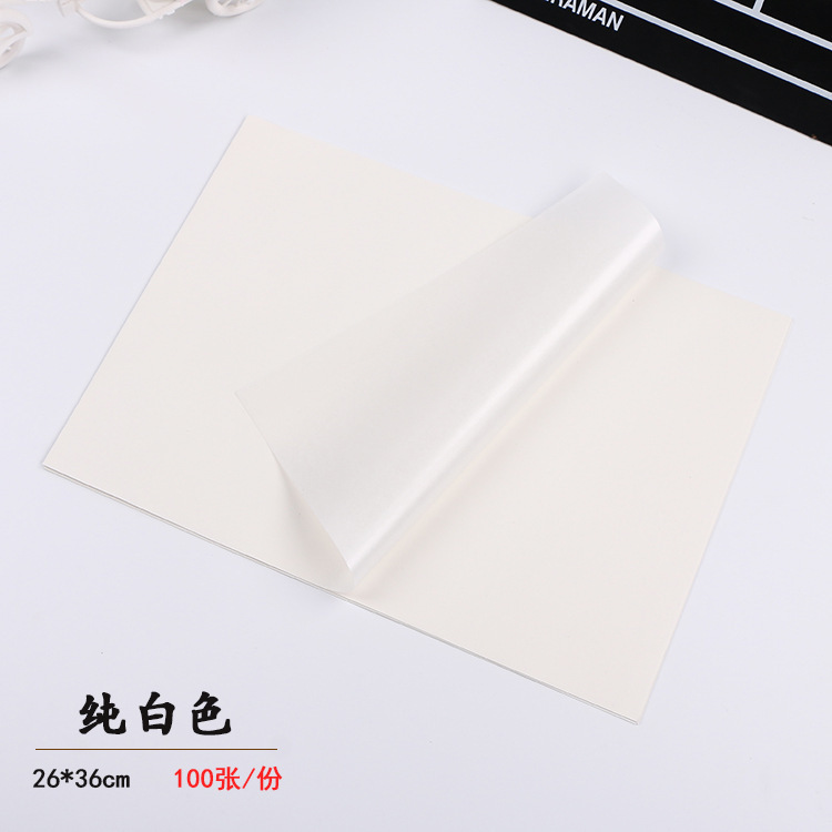 En stock suministro de pastel rollo de papel a prueba de aceite recubierto bandeja de pastelería papel de placa de embalaje para hornear papel de hamburguesa 100 hojas/pieza