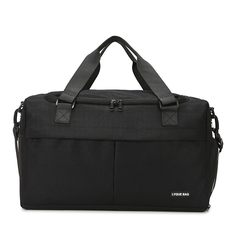 Nueva bolsa de viaje de tela Oxford multifuncional de exportación, bolsa de gimnasio de almacén de zapatos independiente de gran capacidad, bolsa de almacenamiento separada en seco y húmedo