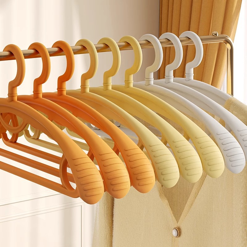 가정용 옷걸이, 미끄럼 방지, 흔적 방지, 어깨 각도 방지 옷 지지대, 옷걸이, 넓은 어깨 보호대, 옷장 옷걸이