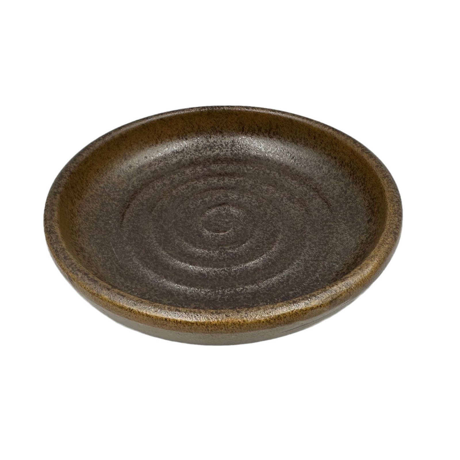 Plato cerámico cerrado platos de comida occidentales platos de estilo europeo platos de té retro cerámica gruesa pulverizada a mano esmaltado nuevo estilo chino