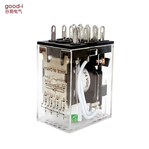 Factory small intermediate relay MY4NJ electromagnetic relay HH54P-L 14 pins 24V 220V 110V