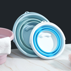 Folding bucket, outdoor folding bucket, fishing bucket, portable car storage, telescopic bucket, car wash bucket, art pen wash bucket