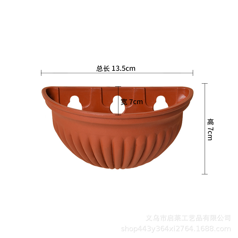 Jardinera Rectangular de Plástico Resistente a la Corrosión para Decoración del Hogar image 40