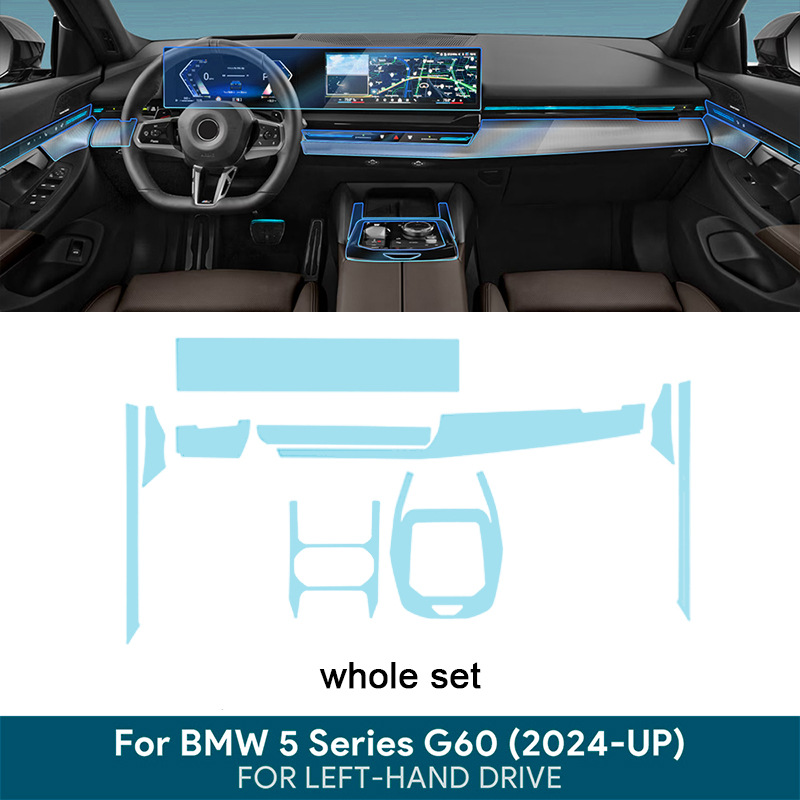 Cross-Border Supply Suitable for Bmw 5 Series I5 G60Tpu Car Center Console Gear Touch Screen Instrument Panel Door