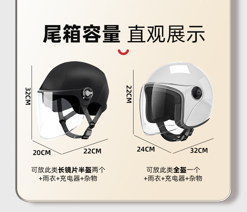 Suitable for Electric Vehicle Motorcycle Trunk Large Capacity Waterproof Wear-Resistant Durable Anti-Fall Electric Vehicle Storage Trunk
