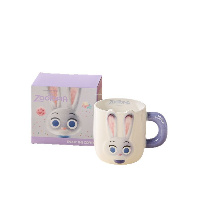 Taza de Disney Crazy Animal City Rabbit Fox CP