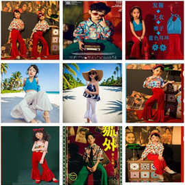 【97%好评率】儿童复古港风主题8090年代儿童走秀拍照幼儿园小学