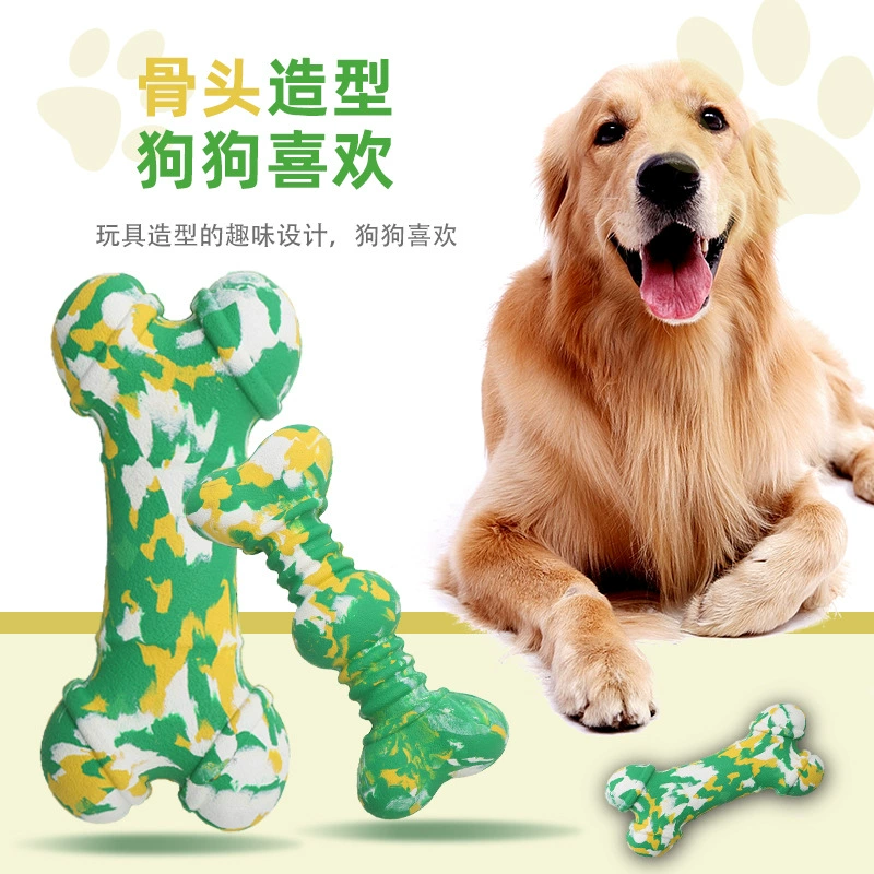 Популярная биоразлагаемая игрушка для домашних животных, игрушка для собак, устойчивая к укусу, чистка зубов, натуральный каучук, жевательный коренной зуб