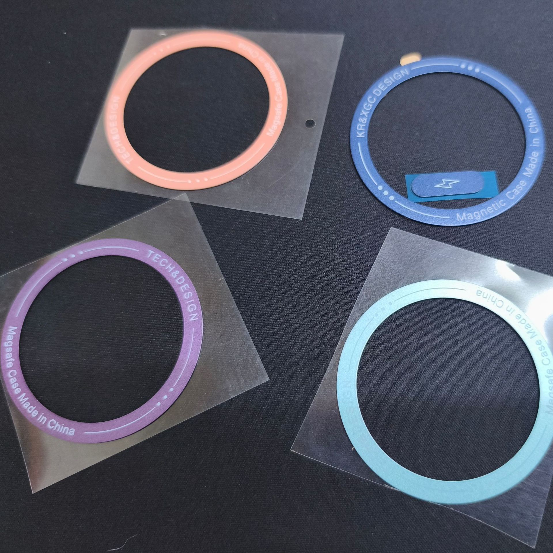 Magnetic Ring for Oil-Based Paint Spraying, Wireless Charging for Mobile Phones, Magnetic Attraction, Custom Processing Suitable for Apple Magnetic Wireless Charging