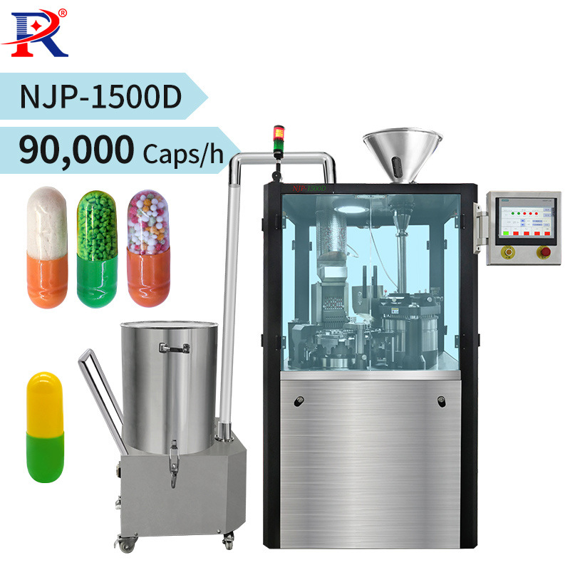 1500D pharmaceutical capsule filling machine capsule filler