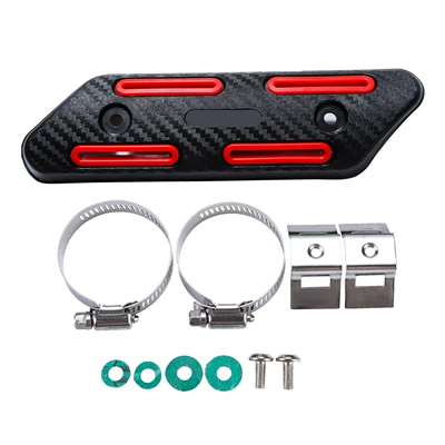 Pipe Anti-Scalding Cover, Heat Insulation Motorcycle Safety Supplies