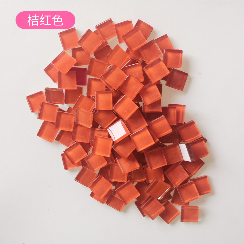 特价1.5cm水晶玻璃马赛克大散颗粒diy手工材料拼贴画创意美工区|undefined