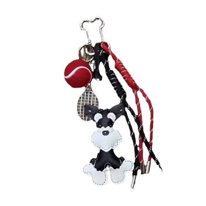 Cute pendant, keychain handmade, baseball polyurethane bag for beloved