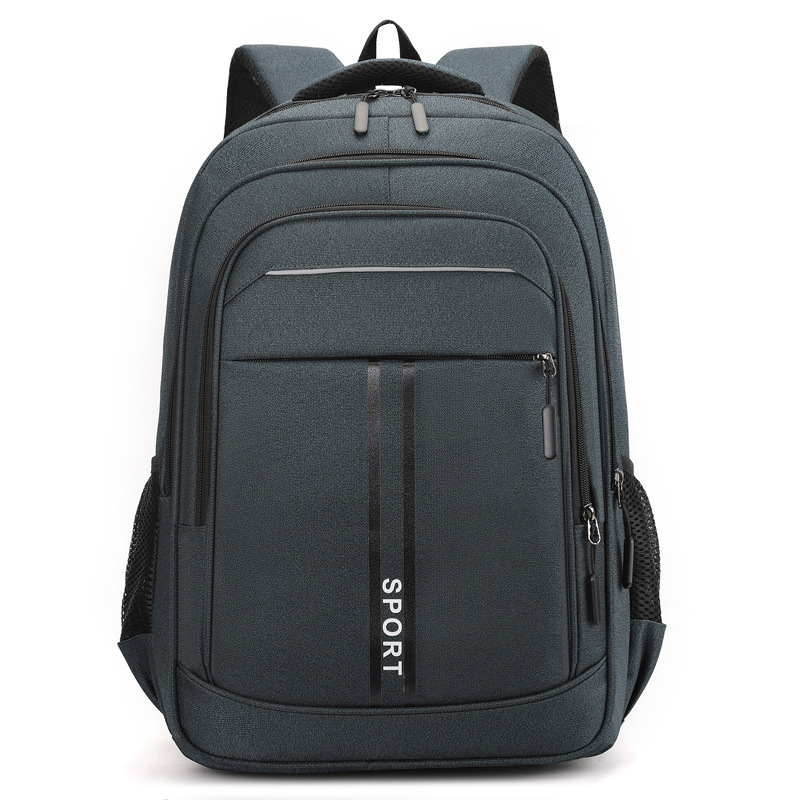 Mochila casual de nuevo estilo para hombres transfronterizos, viajes de negocios de gran capacidad, mochila impermeable y duradera de moda de viaje ligero