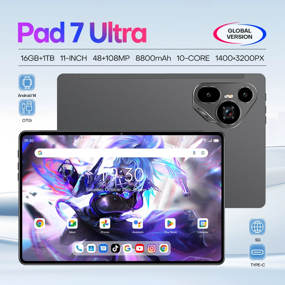 Переходная Pad 7 ультра умный планшет 16+1Т HD экран карта поддерживает Office Развлечения