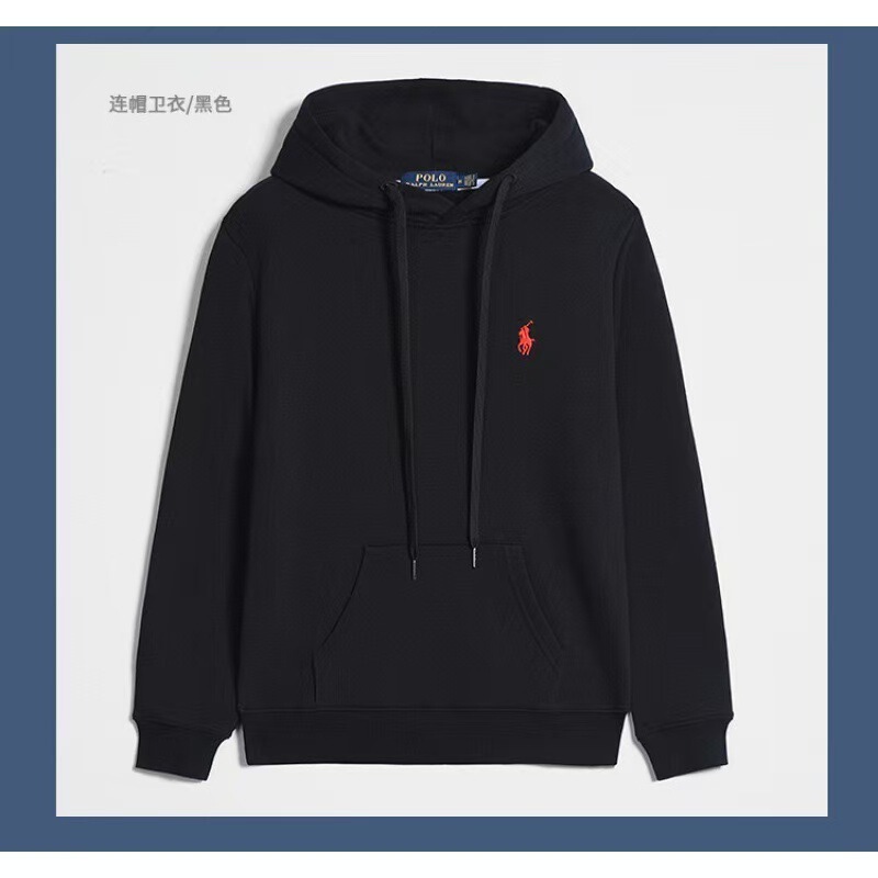 拉夫男士拉链卫衣卫裤刺绣小马标百搭卫衣春秋款连帽外套休闲套装|undefined
