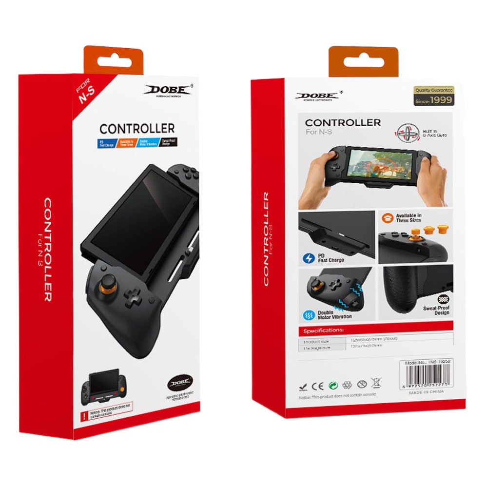 Nuevo interruptor en línea fija izquierda y derecha mango NS host juego inalámbrico mango agarre Instant Play