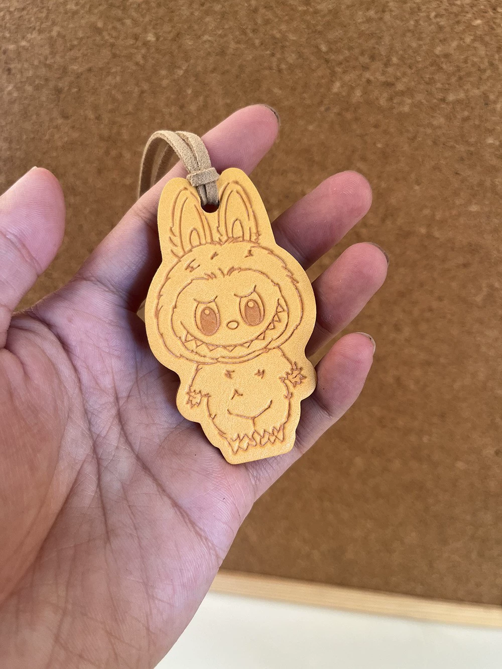 Pendant, keychain handmade, simple and elegant design