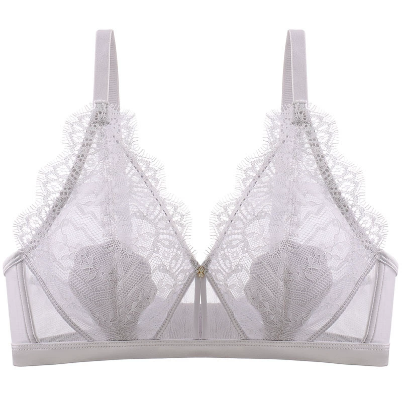 Sexy light and thin underwear for eyelashes, bra top, french style, (Cross-border trading)
