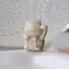 natural Mammoth Ivory Caicai Little Cat DIY design Accessories bead Small pendants