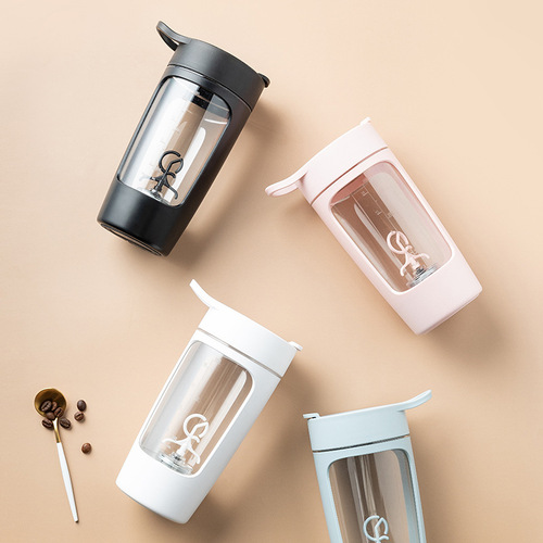 EQURA electric shaker cup, automatic mixing cup, sports kettle, large-capacity semi-automatic protein powder cup, trendy and portable
