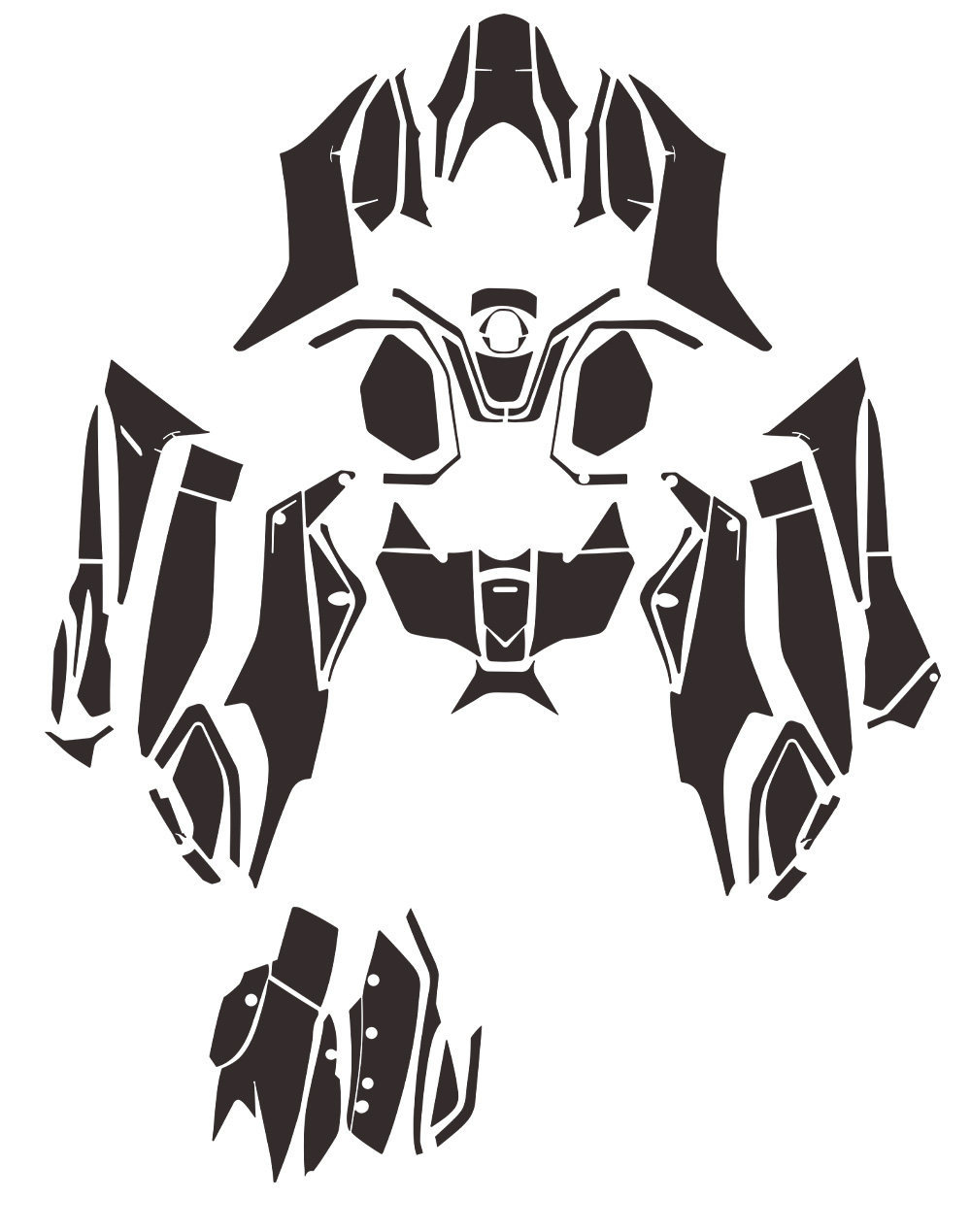 Suitable for 20-26 Models of Yamaha Xmax300 Fuel Tank Stickers, Modified Body Thickened Protective Stickers, Decals, and Film Accessories
