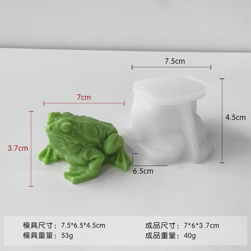 Jiahui Mei diy yeso animal goteo resina adornamiento molde de topos molde de topos