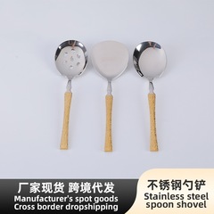 316不锈钢分菜勺 家用调羹西餐勺分餐勺大号喝汤勺酒店服务公用勺