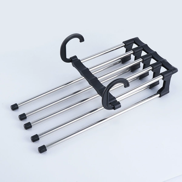 Storage system, black trousers