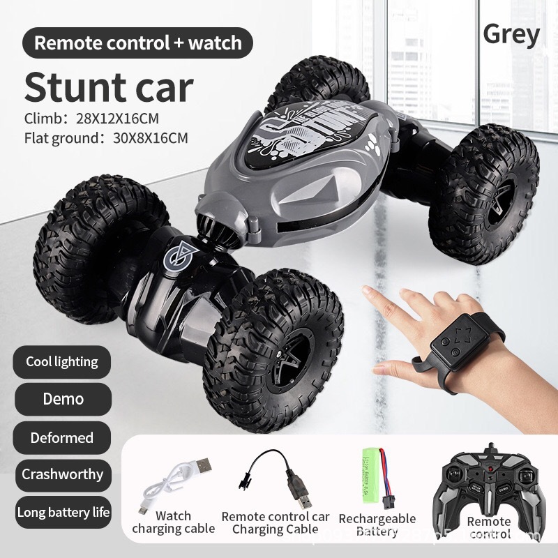 Transfronterizo gesto inducción control remoto coche RC control remoto juguete deformación giro cambio coche gesto deriva truco control remoto vehículo todoterreno