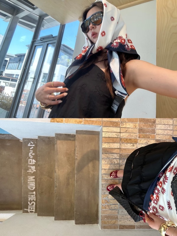 “镂空刺绣面料”南油小众女装批发度假风蝴蝶结挂脖吊带露背上衣|undefined