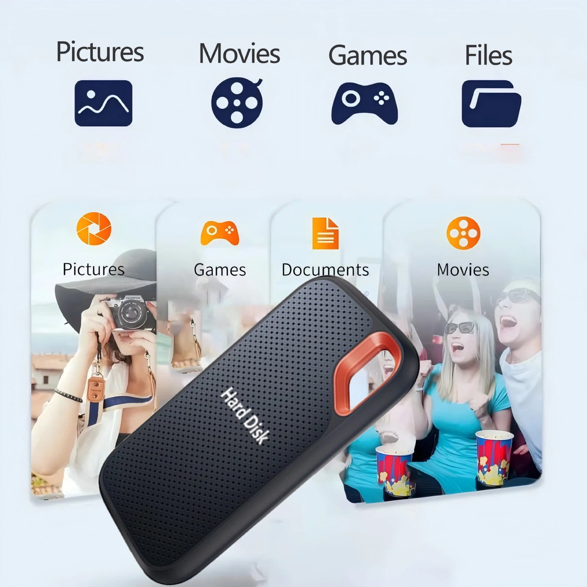 Unidad de estado sólido móvil SSD PSSD E61 1TB 2TB 4TB 6TB 16TB 32TB 64TB 128TB