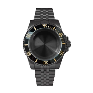 Черный сапфировый стеклянный корпус из нержавеющей стали, 40mm, 36