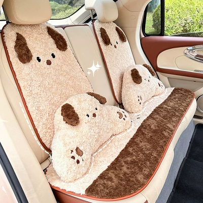 Seat cushion, seat cover, Cushion Cute Puppy Car Seat