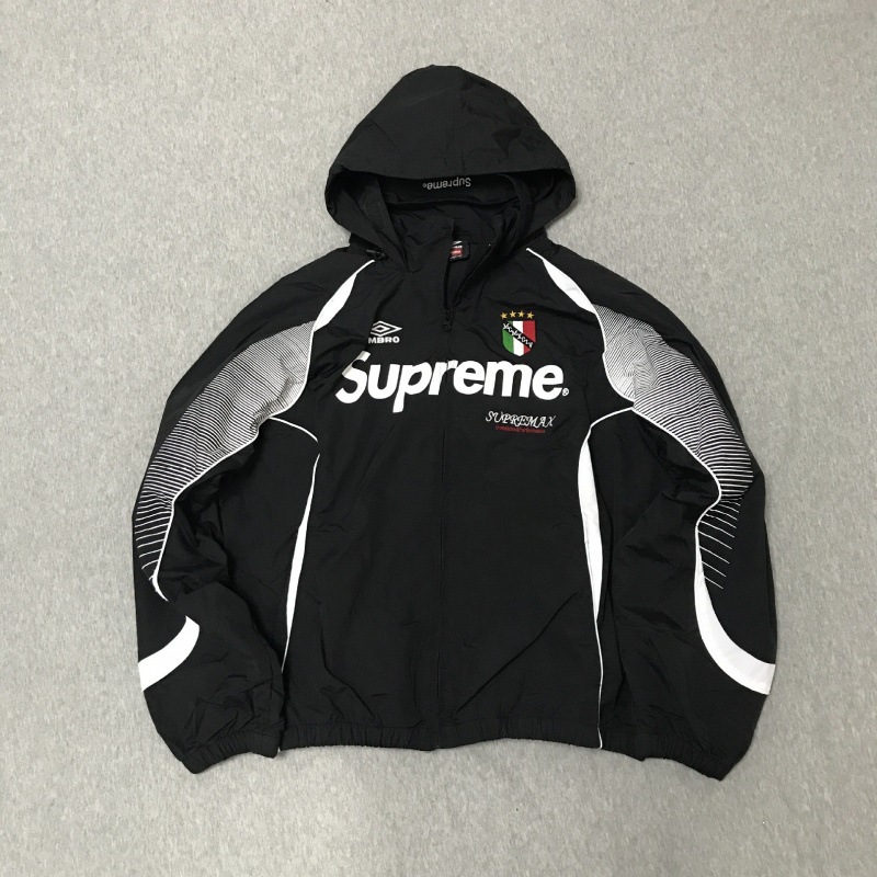 Supreme Umbro Track Jacket Hooded Black