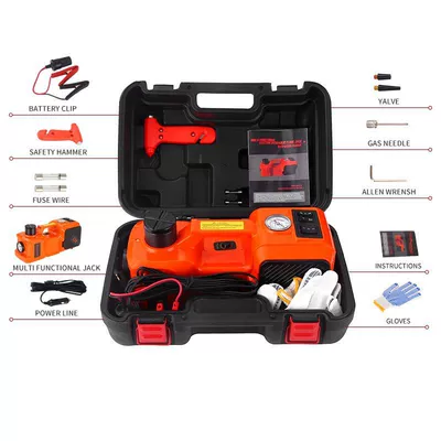 Cross-Border Hot-Selling 5-Ton Electric Hydraulic 0kg Jack, a Must-Have Tire-Changing Tool for Travel, Efficient Hydraulic Lifting (Car jack)
