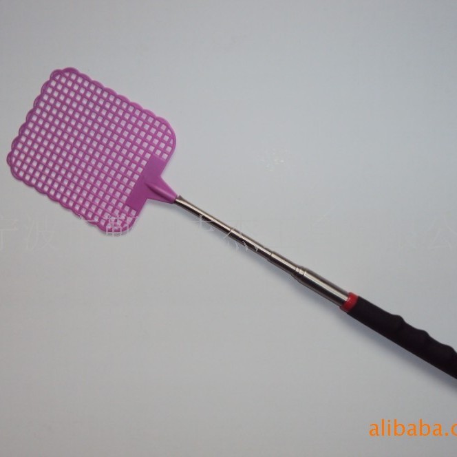 供应不锈钢伸缩塑料苍蝇拍蚊子拍