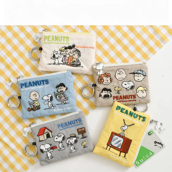 In-Stock Japanese-Style Cartoon Cute Zipper Coin Purse Mini Coin Bag Decorative Small Pouch Small Item Storage Bag