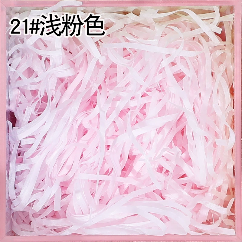 Плотный обложной карт зубчик raffia порванная бумага шелк 50g 30g бумага шелк упаковочная подарочная коробка декор заполнение цветной стружкой бумажные полоски
